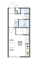 レオパレスルミエール 204 ｜ 茨城県牛久市栄町1丁目（賃貸アパート1K・2階・23.18㎡） その2