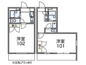 レオパレス久松 203 ｜ 茨城県土浦市木田余（賃貸マンション1K・2階・23.18㎡） その2