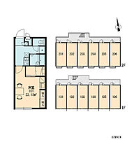 レオパレスコムティ 203 ｜ 茨城県土浦市木田余（賃貸アパート1K・2階・23.18㎡） その3