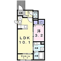 グレースよしわら 104 ｜ 茨城県稲敷郡阿見町よしわら2丁目1-3（賃貸アパート1LDK・1階・36.29㎡） その2