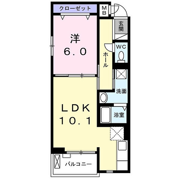 ブライト　セゾン 206｜千葉県柏市正連寺(賃貸アパート1LDK・2階・41.12㎡)の写真 その2