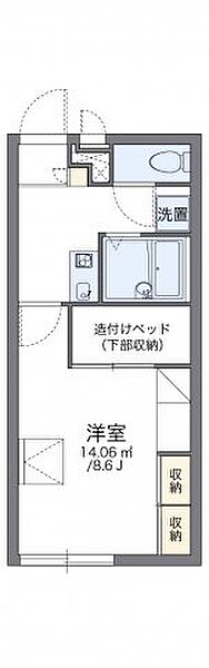 レオパレスＧａｒｄｅｎ 103｜千葉県柏市みどり台2丁目(賃貸アパート1K・1階・23.18㎡)の写真 その2
