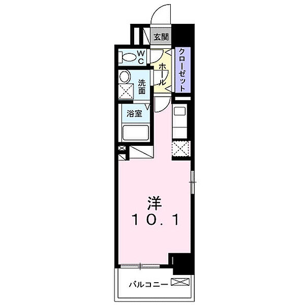 ラピスラズリ 301｜千葉県柏市船戸(賃貸アパート1K・3階・30.98㎡)の写真 その2
