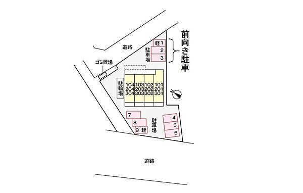 エスポア 104｜千葉県柏市大室1丁目(賃貸アパート1K・1階・26.09㎡)の写真 その21