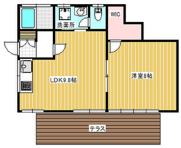 サングレート A｜千葉県柏市東上町(賃貸アパート1LDK・1階・40.30㎡)の写真 その2