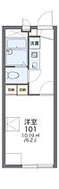 レオパレスオークアベニュー 203 ｜ 千葉県柏市高田475-1（賃貸アパート1K・2階・19.87㎡） その2