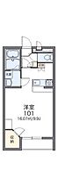 レオパレスラフォーレ風早I 107 ｜ 千葉県柏市大島田609-1（賃貸アパート1K・1階・31.05㎡） その2