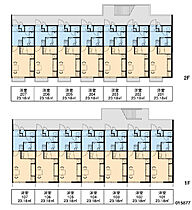 レオパレスフルールI 203 ｜ 千葉県柏市高田1042-18（賃貸アパート1K・2階・23.18㎡） その3