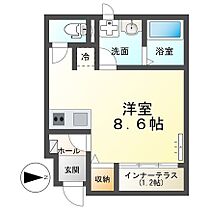 エルミタージュII 103 ｜ 千葉県柏市若柴1-165（賃貸アパート1R・1階・26.78㎡） その2