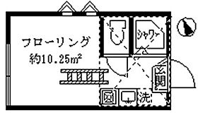 フェリスクレイン 101 ｜ 東京都中野区鷺宮３丁目12-7（賃貸アパート1R・1階・10.25㎡） その2