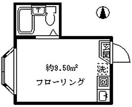 ライフピアパール 102 ｜ 東京都中野区本町４丁目15-9（賃貸アパート1R・1階・9.50㎡） その2