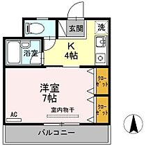 徳島県徳島市沖浜町栄開（賃貸マンション1K・2階・24.10㎡） その2