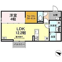 徳島県徳島市八万町大坪（賃貸アパート1LDK・1階・41.86㎡） その2