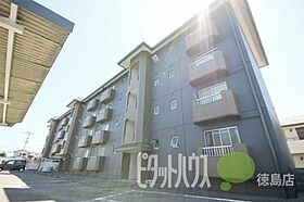 スカイハイツ新田  ｜ 徳島県徳島市津田本町５丁目（賃貸マンション1LDK・2階・43.47㎡） その1