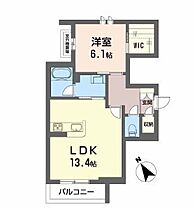 徳島県徳島市北常三島町１丁目（賃貸マンション1LDK・2階・51.25㎡） その2