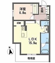 徳島県徳島市下助任町５丁目（賃貸マンション1LDK・1階・55.90㎡） その2