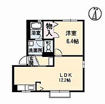 徳島県徳島市西新浜町１丁目（賃貸アパート1LDK・2階・43.01㎡） その2