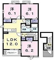 徳島県徳島市北沖洲４丁目（賃貸アパート3LDK・2階・67.91㎡） その2