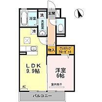 徳島県徳島市昭和町８丁目（賃貸アパート1LDK・1階・40.40㎡） その2