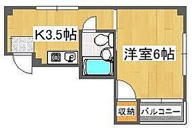 仲之町ラバーズハウス 503 ｜ 徳島県徳島市南仲之町1丁目25（賃貸マンション1K・5階・19.00㎡） その2