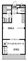 ピース・st.レオ・ボルト 301 ｜ 徳島県徳島市北田宮2丁目8-38（賃貸アパート1DK・3階・30.36㎡） その2