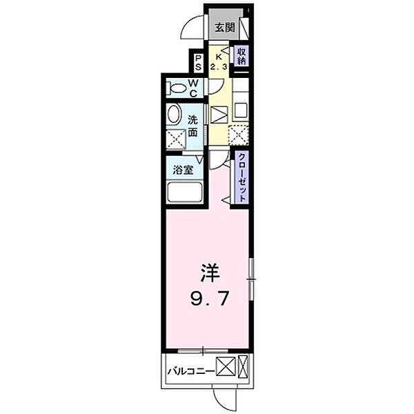 兵庫県姫路市南条(賃貸アパート1K・3階・31.21㎡)の写真 その2