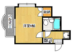 兵庫県神戸市灘区岩屋北町5丁目（賃貸マンション1K・6階・18.32㎡） その2