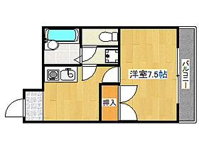 兵庫県神戸市灘区大和町4丁目（賃貸マンション1K・3階・22.37㎡） その2