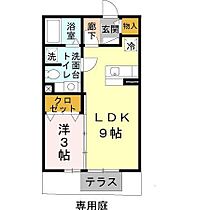 兵庫県加西市北条町古坂6丁目（賃貸アパート1LDK・1階・33.40㎡） その2