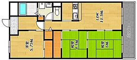 兵庫県明石市二見町西二見（賃貸マンション3LDK・1階・69.16㎡） その2