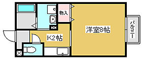 兵庫県姫路市亀山1丁目（賃貸アパート1K・2階・26.49㎡） その2