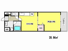 兵庫県明石市大久保町大窪（賃貸マンション1DK・4階・35.54㎡） その2