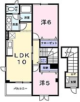 兵庫県明石市立石2丁目（賃貸アパート2LDK・2階・51.67㎡） その2