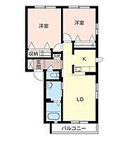 兵庫県加東市喜田2丁目（賃貸アパート2LDK・2階・54.04㎡） その2