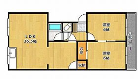 兵庫県明石市二見町東二見（賃貸マンション2LDK・2階・64.00㎡） その2