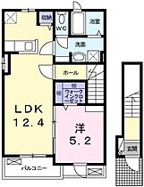 兵庫県相生市那波大浜町（賃貸アパート1LDK・2階・46.54㎡） その2