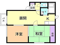 リバーハイツ 2階