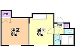 ヒュース南郷17Ｂ 1階