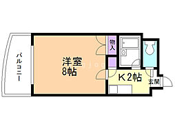 アップルコート白石 2階