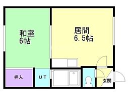 白石ハイツ 2階/203