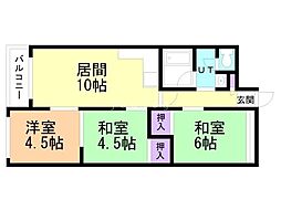 スマイル小林 3LDKの間取図画像