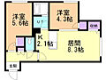 MaisondeK4階6.9万円