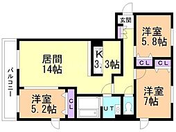 JR函館本線 白石駅 徒歩11分