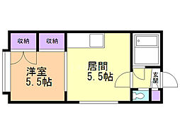 メゾンドボワール菊水 2階