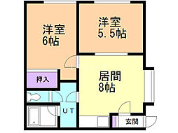 モンテリブロ北郷 2階