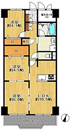 間取図画像 3LDK