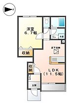 ハッピーヒル 102 ｜ 兵庫県加東市木梨（賃貸アパート1LDK・1階・44.95㎡） その2