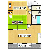 魚住コーポ B306 ｜ 兵庫県明石市魚住町清水（賃貸マンション2LDK・3階・49.88㎡） その2