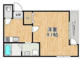 シリンクス．岡本I 103 ｜ 兵庫県神戸市東灘区本山北町3丁目（賃貸アパート1K・1階・29.25㎡） その2