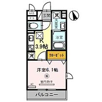 カーサ・フェリーチェ平田 101 ｜ 兵庫県三木市平田（賃貸アパート1K・1階・26.49㎡） その2